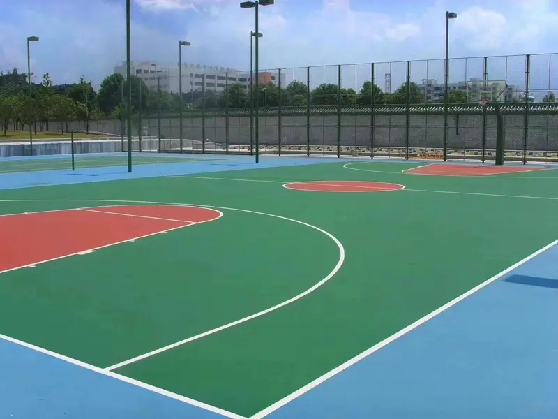 硅PU球場(chǎng)溫度縫處理方式